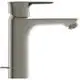 Waschbeckenarmatur in Silber, mit einem schlanken Design und einem Hebel zur Steuerung. Hersteller ist Ideal Standard.